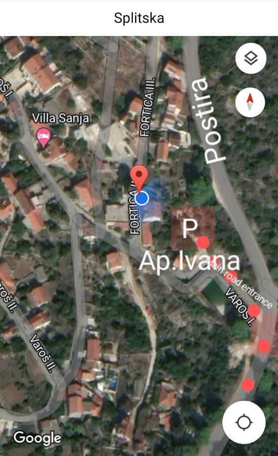 Apartman Ivana Splitska Exterior foto